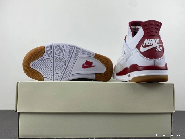 Kick Theory Red Jordan Pine 4 SB DR5415-160 Retro 0824